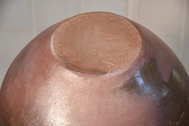Bizen Pottery Vase Width:380mm - Image 8