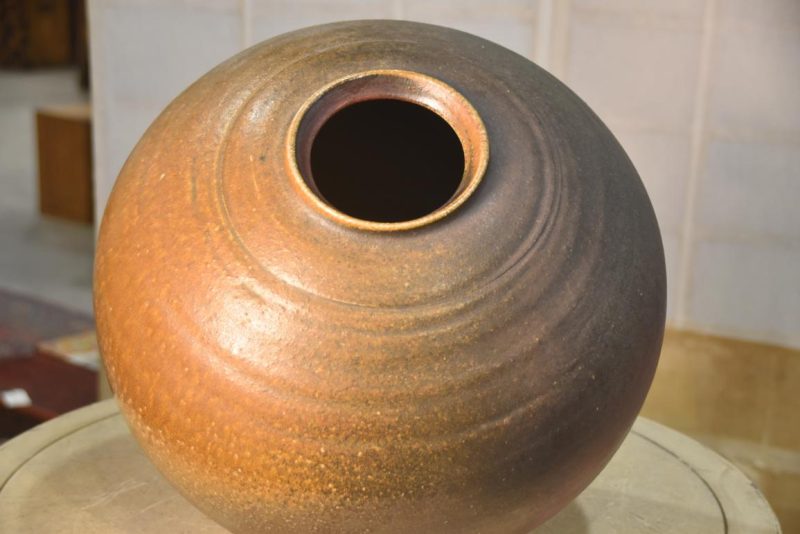 Bizen Pottery Vase Width:380mm - Image 2