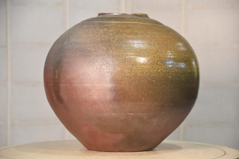Bizen Pottery Vase Width:380mm - Image 6