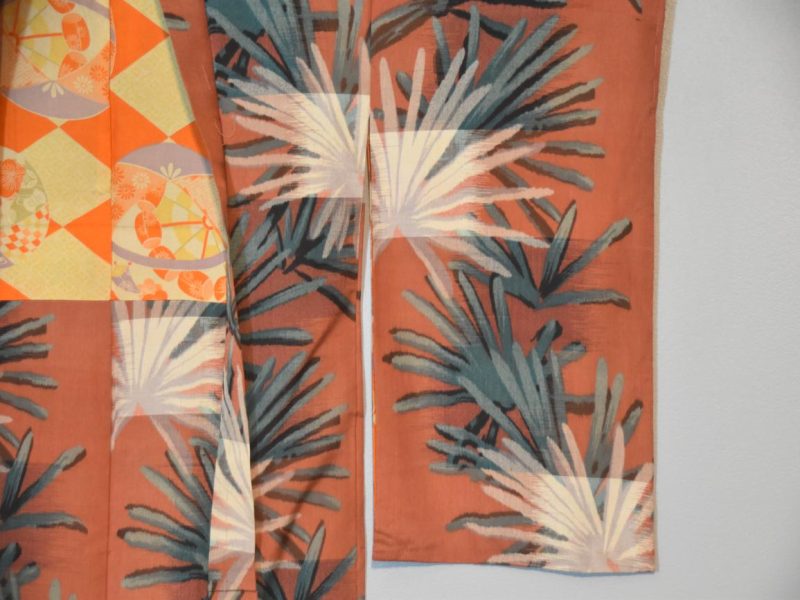Vintage Japanese Meisen Silk Haori Jacket - Image 5