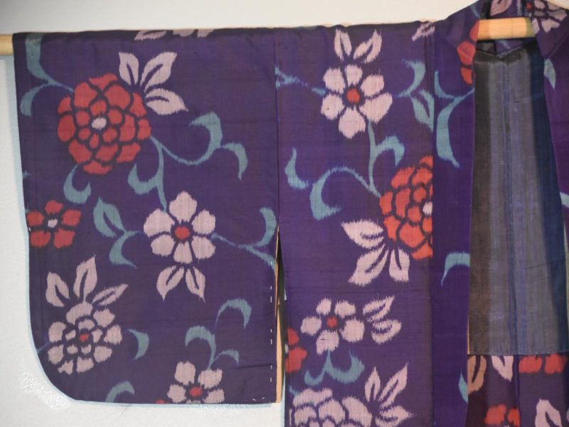 Japanese Vintage Silk Haori Jacket - Image 5