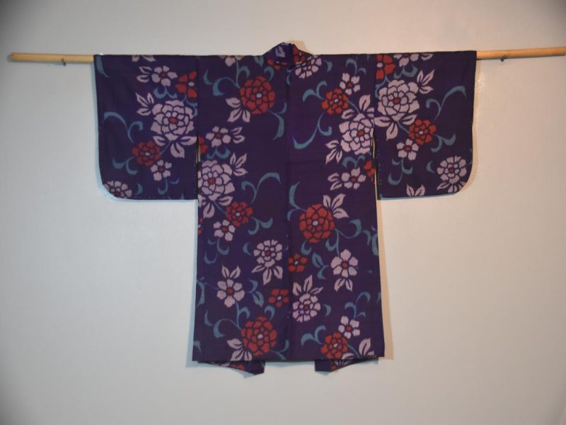 Japanese Vintage Silk Haori Jacket