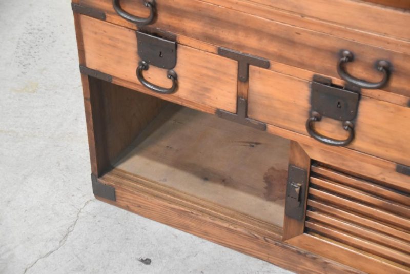 Antique Merchants Chest Width:900mm - Image 4