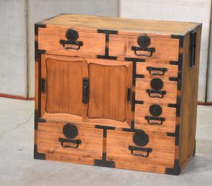 Japanese Ko Choba Dansu Merchant Chest Width:750mm