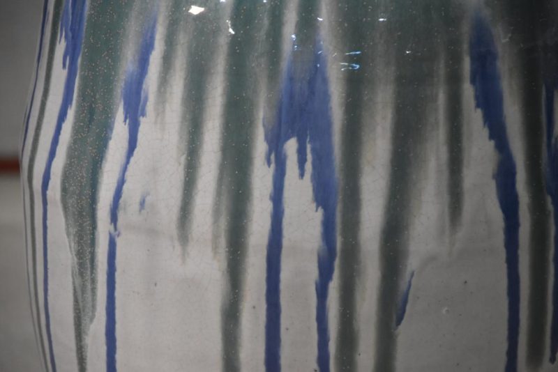 Shigaraki Drip Glaze Tsubo Urn Height:765mm - Image 2