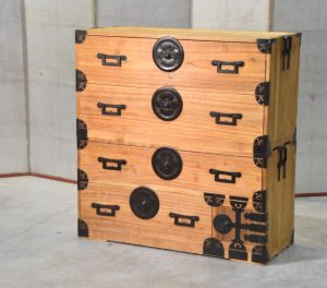 Antique 2 Section Clothing Chest Width:1020mm