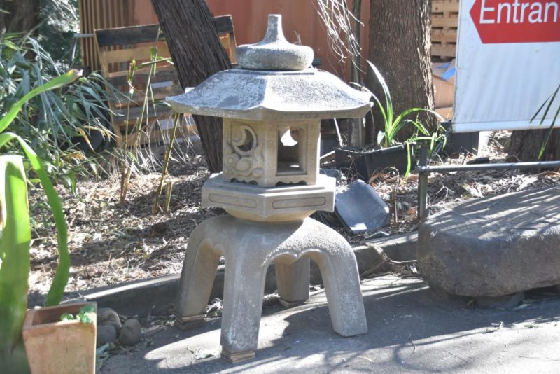 Vintage Japanese Garden Lantern Yukimi Height:1300mm - Image 2