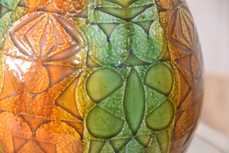 Pottery Vase by Shinkai Kanzan Height:355mm - Image 8