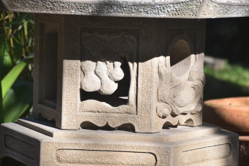 Vintage Japanese Garden Lantern Yukimi Height:1300mm - Image 6