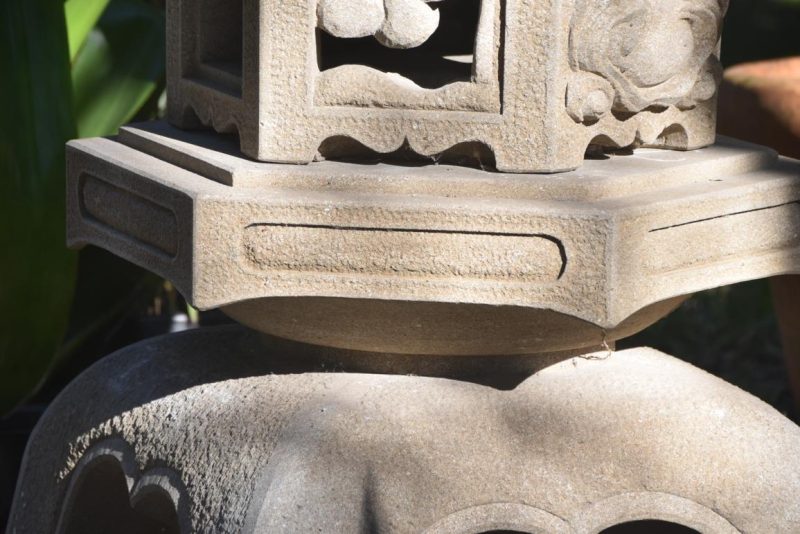 Vintage Japanese Garden Lantern Yukimi Height:1300mm - Image 5
