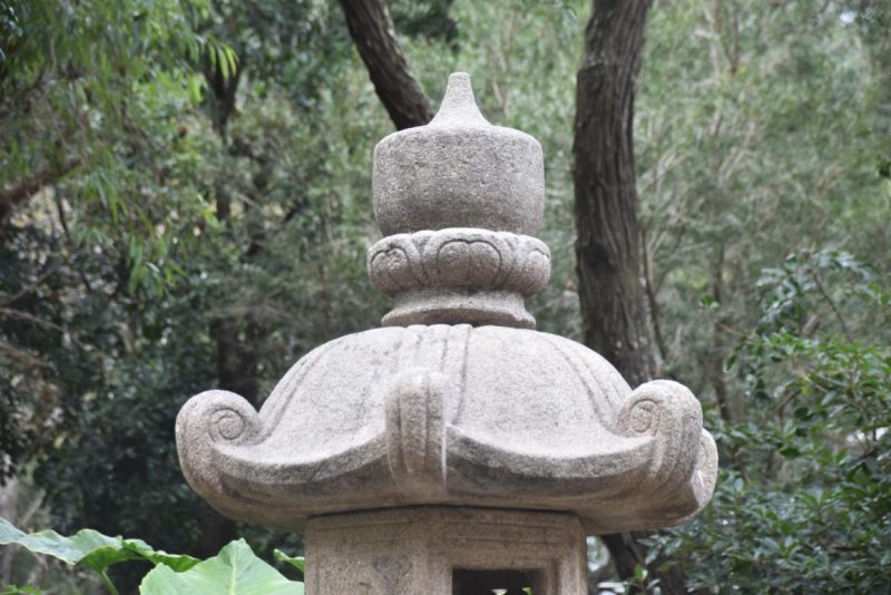Antique Japanese Garden Lantern from Kyoto Height:2750mm - Image 3