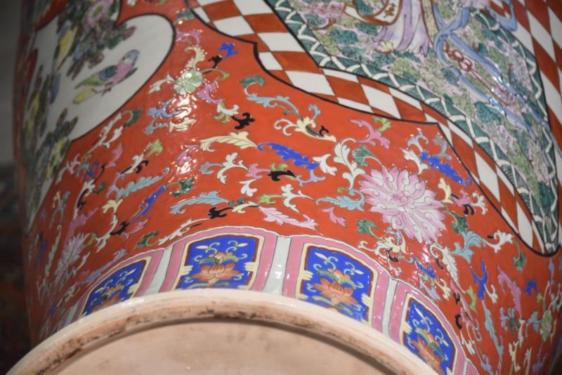 Japanese Imari Ceramic Vase Height:1540mm - Image 11