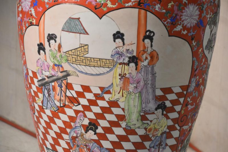 Japanese Imari Ceramic Vase Height:1540mm - Image 5