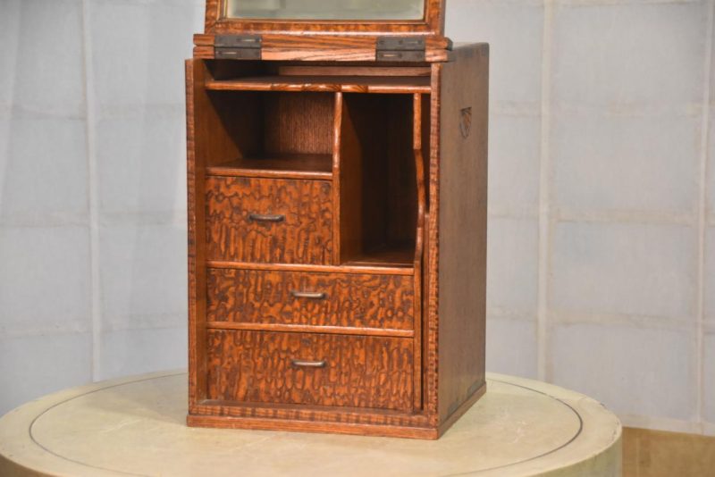 Japanese Kyodai Vanity Chest and Mirror Width:250mm - Image 7