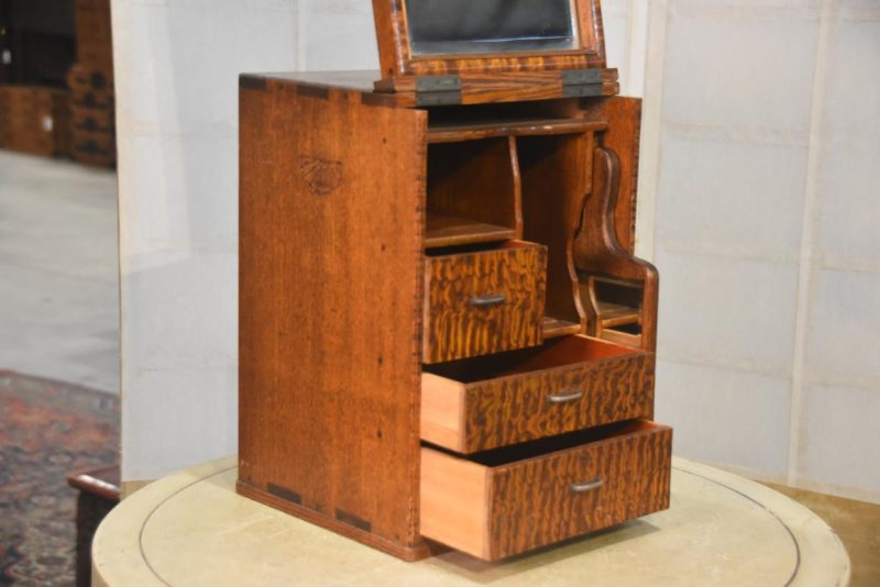 Japanese Kyodai Vanity Chest and Mirror Width:250mm - Image 5