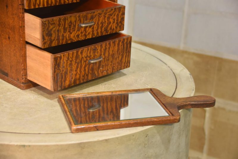 Japanese Kyodai Vanity Chest and Mirror Width:250mm - Image 4