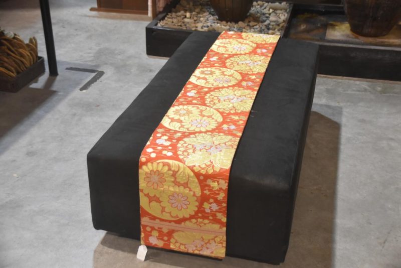 Vintage Maru Obi Sash Table Runner Length 4000mm