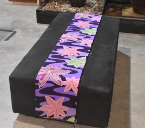 Silk Crepe Vintage Obi Length:4000mm