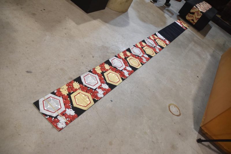 Fukuro Vintage Obi Table Runner Length:4000mm - Image 6