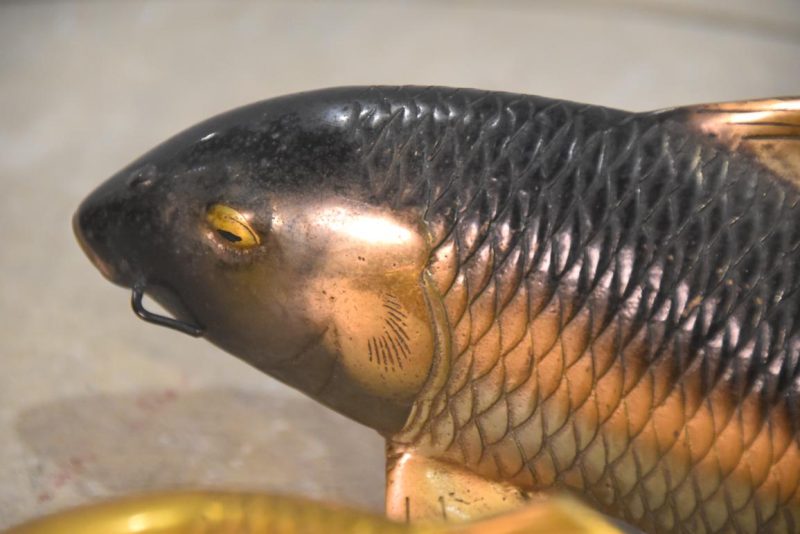 A Pair of Bronze Koi Okimono Width:260mm - Image 3
