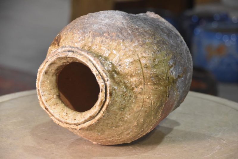 Shigaraki Wood Fired Tsubo Vase Width:220mm - Image 7