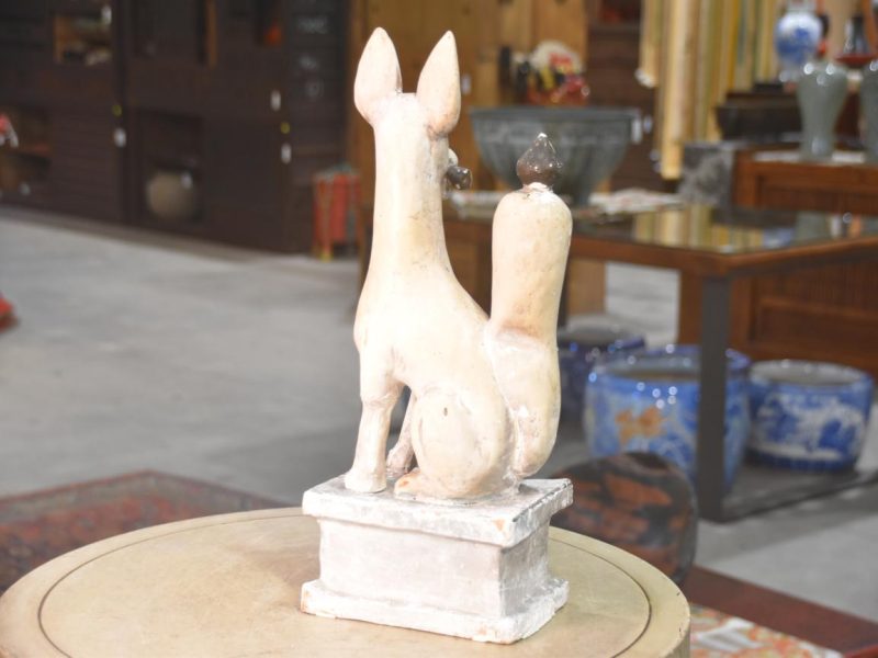 Fushimi Ningyo Kitsune (Shrine Fox) Height:450mm - Image 4