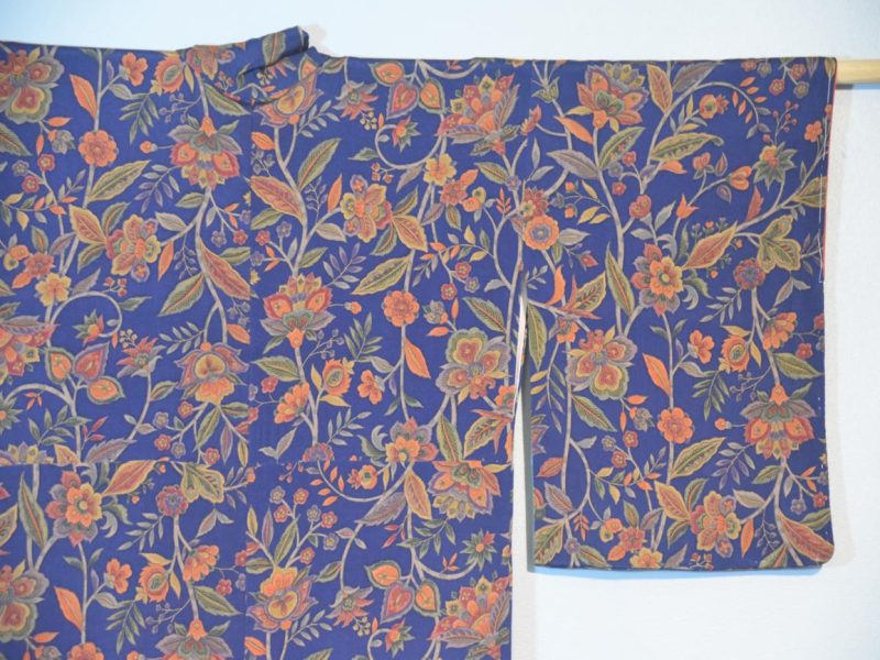 Japanese Silk Crepe Kimono - Image 5