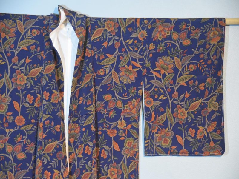 Japanese Silk Crepe Kimono - Image 4