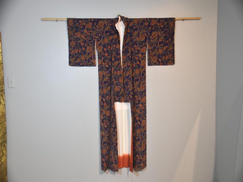 Japanese Silk Crepe Kimono - Image 3