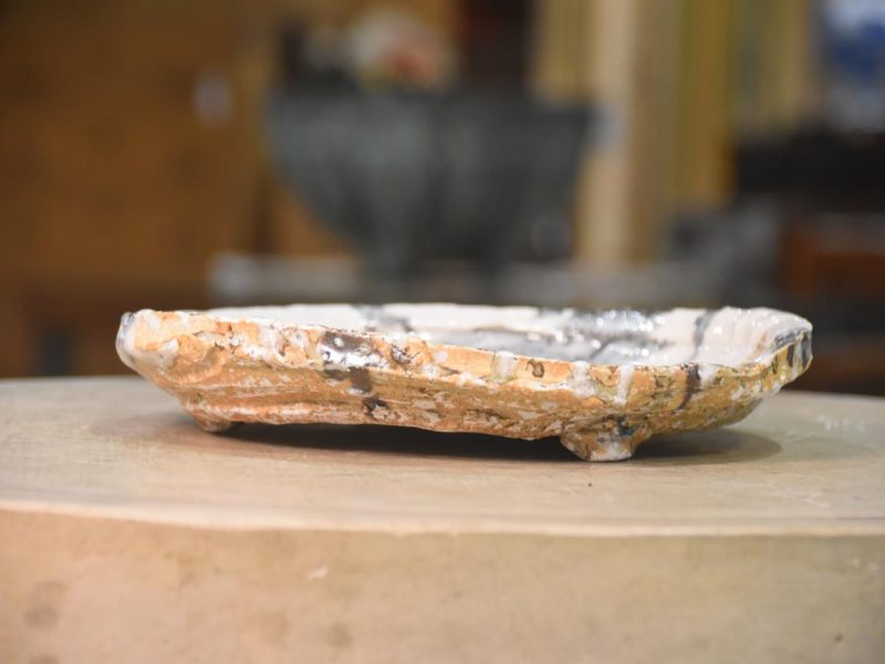 Shigaraki Pottery Plate by Takuma Murakoshi Width:260mm - Image 4