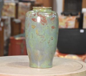 Japanese Seido Bronze Vase Height:300mm