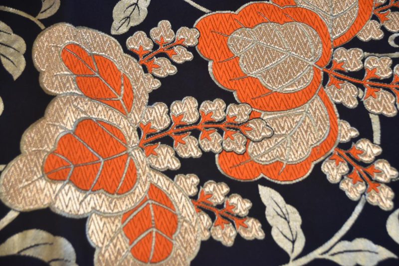 Vintage Red and Black Obi Table Runner  Length:4000mm - Image 4