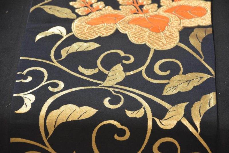 Vintage Red and Black Obi Table Runner  Length:4000mm - Image 3
