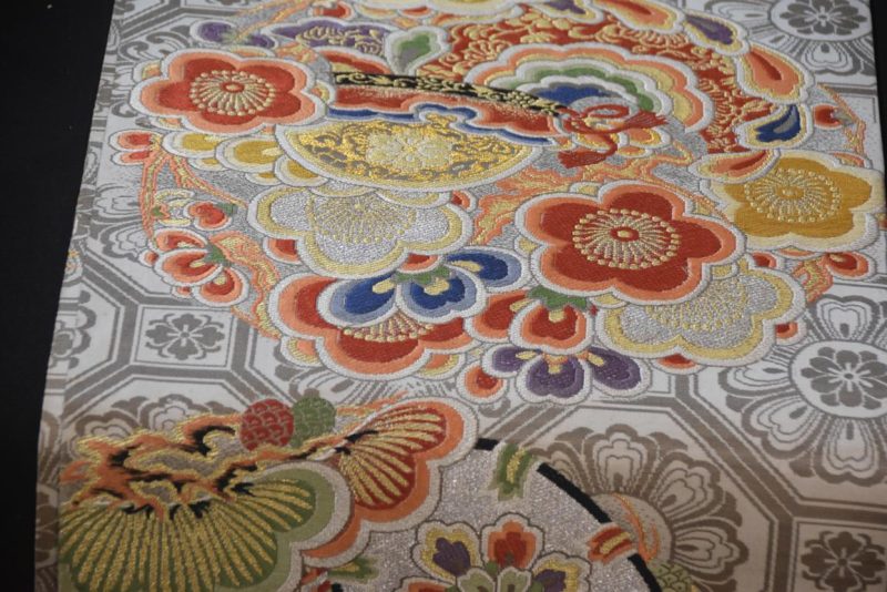Vintage Maru Obi Sash Table Runner Length:4000mm - Image 2