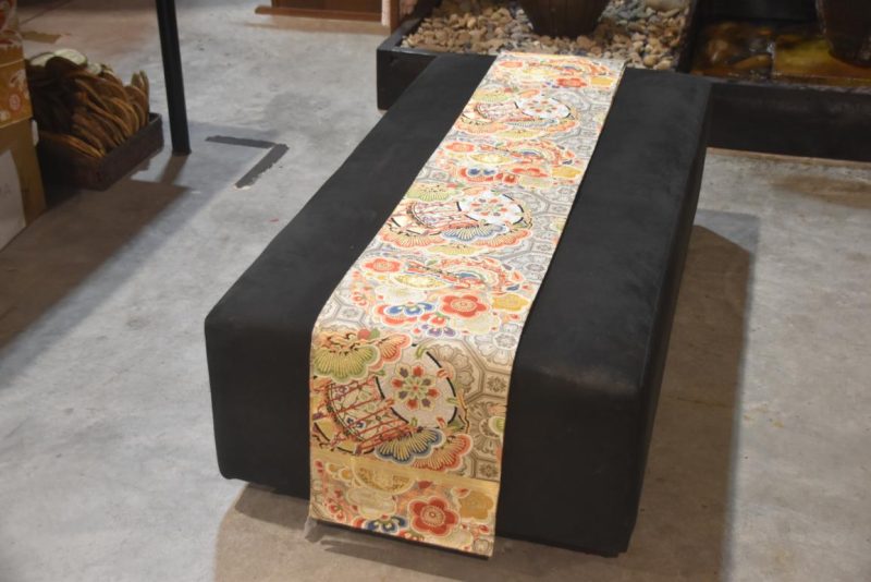 Vintage Maru Obi Sash Table Runner Length:4000mm