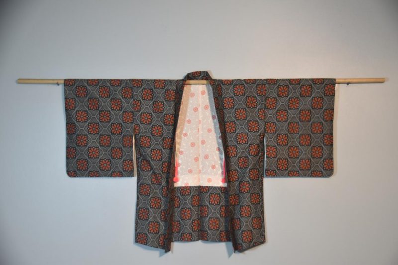Oshima (Mud Dyed) Silk Haori