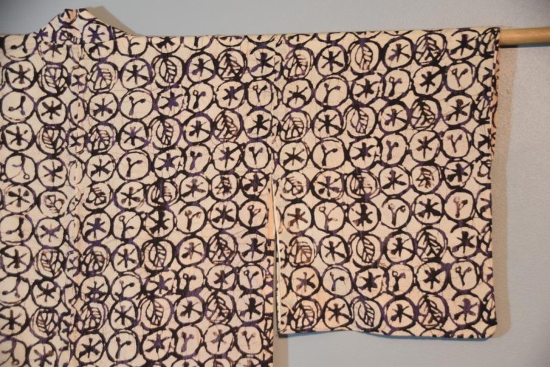 Japanese Vintage Silk Haori Jacket - Image 6