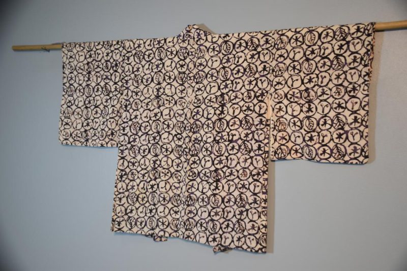 Japanese Vintage Silk Haori Jacket - Image 5