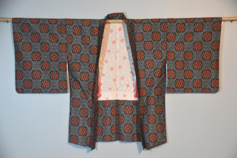 Oshima (Mud Dyed) Silk Haori - Image 3