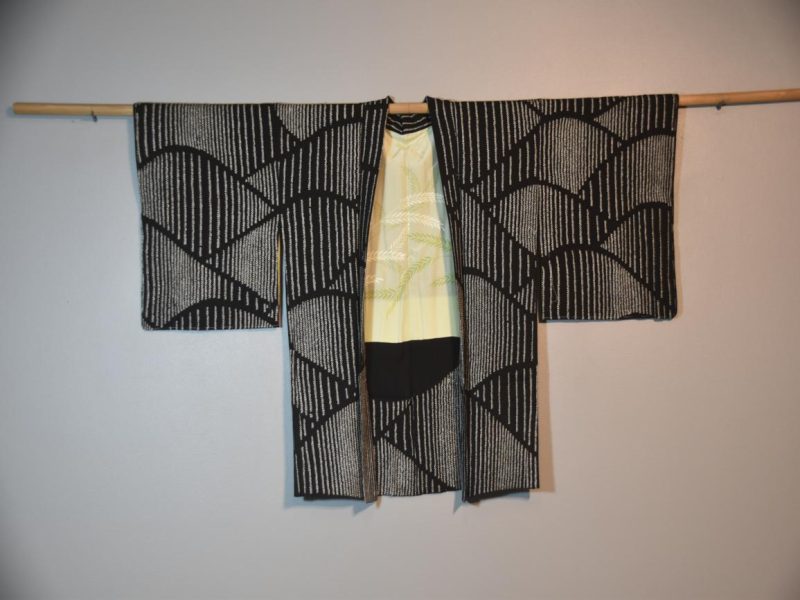 Japanese Silk Shibori Haori - Image 5