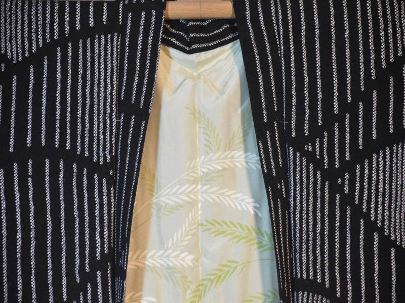 Japanese Silk Shibori Haori - Image 4