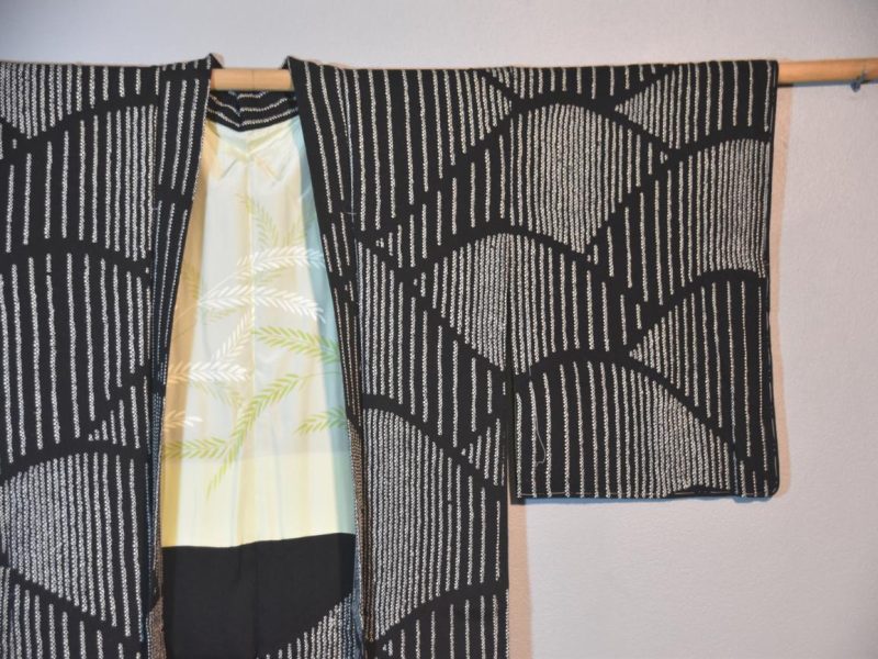 Japanese Silk Shibori Haori - Image 3