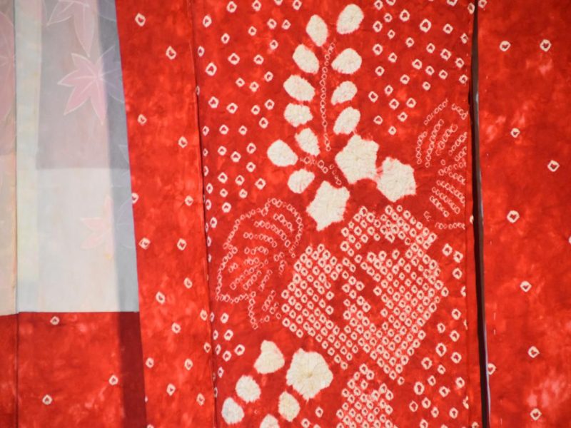 Japanese Silk Shibori Haori - Image 3