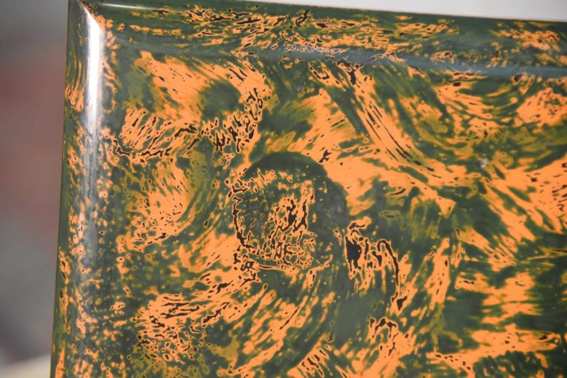 Japanese Wakasa Lacquer Jubako Stacking Lidded Box Width:245mm - Image 5