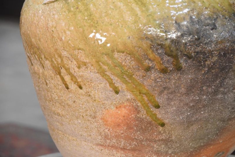 Shigaraki Wood Fired Tsubo Vase Width:470mm - Image 2