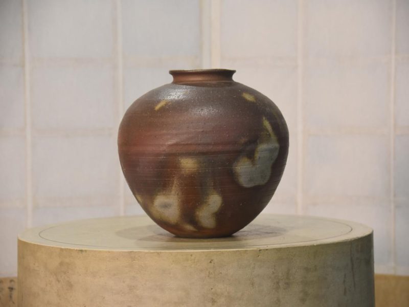 Japanese Bizen Vase