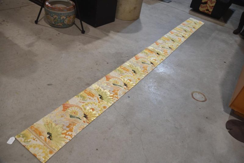 Vintage Maru Obi Sash Table Runner  Length:4000mm - Image 6
