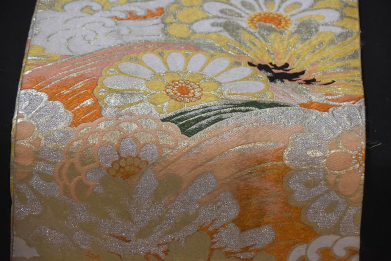 Vintage Maru Obi Sash Table Runner  Length:4000mm - Image 3