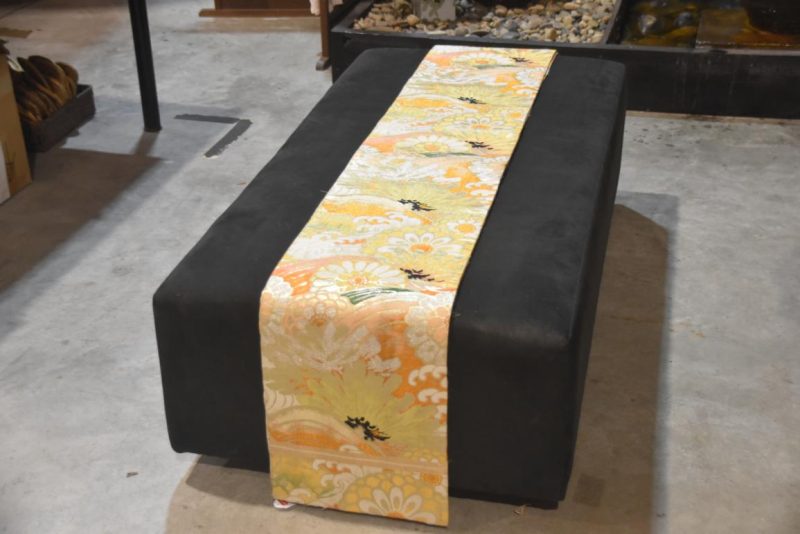 Vintage Maru Obi Sash Table Runner  Length:4000mm