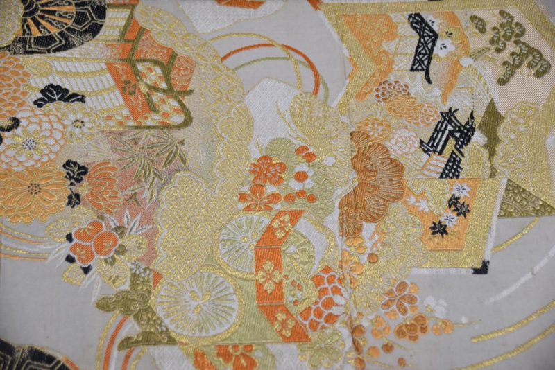 Vintage Maru Obi Sash Table Runner  Length:4000mm - Image 3